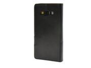 MOONCASE High Quality PU Leather Flip Wallet Card Slot Bracket Back Case Cover for Samsung Galaxy A5 Black