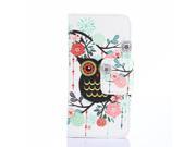 MOONCASE High Quality PU Leather Flip Wallet Card Pouch and Stand [Beautiful Pattern] TPU Case Cover for Samsung Galaxy Alpha G850