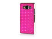 MOONCASE Hard Luxury Chrome Rhinestone Bling Star Back Case Cover for Samsung Galaxy A5 Pink
