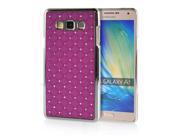 MOONCASE Hard Luxury Chrome Rhinestone Bling Star Back Case Cover for Samsung Galaxy A7 Purple