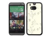 MOONCASE Hard Protective Printing Back Plate Case Cover for HTC One M8 No.5003641