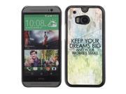 MOONCASE Hard Protective Printing Back Plate Case Cover for HTC One M8 No.5001283