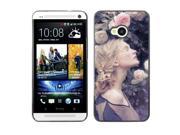 MOONCASE Hard Protective Printing Back Plate Case Cover for HTC One M7 No.5004314