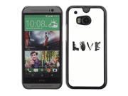 MOONCASE Hard Protective Printing Back Plate Case Cover for HTC One M8 No.5004775