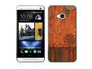MOONCASE Hard Protective Printing Back Plate Case Cover for HTC One M7 No.5001482