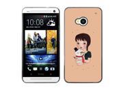 MOONCASE Hard Protective Printing Back Plate Case Cover for HTC One M7 No.5003043
