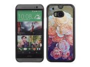 MOONCASE Hard Protective Printing Back Plate Case Cover for HTC One M8 No.5001717