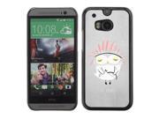 MOONCASE Hard Protective Printing Back Plate Case Cover for HTC One M8 No.5005026
