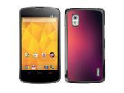 MOONCASE Hard Protective Printing Back Plate Case Cover for LG Google Nexus 4 No.5001937