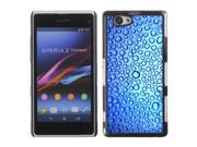 MOONCASE Hard Protective Printing Back Plate Case Cover for Sony Xperia Z1 Compact No.5002091