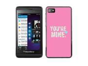 MOONCASE Hard Protective Printing Back Plate Case Cover for Blackberry Z10 No.5002640