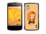 MOONCASE Hard Protective Printing Back Plate Case Cover for LG Google Nexus 4 No.5002580