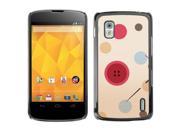 MOONCASE Hard Protective Printing Back Plate Case Cover for LG Google Nexus 4 No.5002773