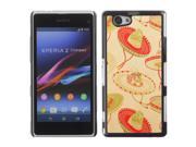 MOONCASE Hard Protective Printing Back Plate Case Cover for Sony Xperia Z1 Compact No.5003165