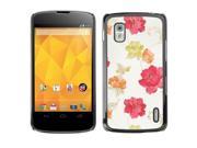 MOONCASE Hard Protective Printing Back Plate Case Cover for LG Google Nexus 4 No.5003331