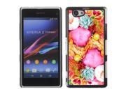 MOONCASE Hard Protective Printing Back Plate Case Cover for Sony Xperia Z1 Compact No.5003411