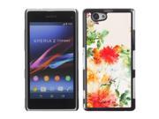 MOONCASE Hard Protective Printing Back Plate Case Cover for Sony Xperia Z1 Compact No.5003420