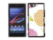 MOONCASE Hard Protective Printing Back Plate Case Cover for Sony Xperia Z1 Compact No.5003427