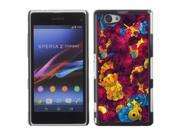 MOONCASE Hard Protective Printing Back Plate Case Cover for Sony Xperia Z1 Compact No.5003820