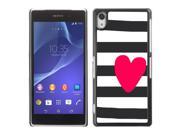 MOONCASE Hard Protective Printing Back Plate Case Cover for Sony Xperia Z2 No.5003476