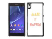 MOONCASE Hard Protective Printing Back Plate Case Cover for Sony Xperia Z2 No.5003523