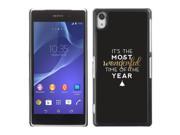 MOONCASE Hard Protective Printing Back Plate Case Cover for Sony Xperia Z2 No.5003664