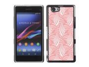 MOONCASE Hard Protective Printing Back Plate Case Cover for Sony Xperia Z1 Compact No.5004891