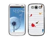 MOONCASE Hard Protective Printing Back Plate Case Cover for Samsung Galaxy S3 I9300 No.5003646