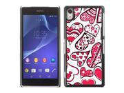 MOONCASE Hard Protective Printing Back Plate Case Cover for Sony Xperia Z2 No.5004504