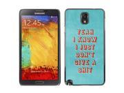 MOONCASE Hard Protective Printing Back Plate Case Cover for Samsung Galaxy Note 3 N9000 No.5004138
