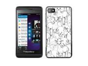 MOONCASE Hard Protective Printing Back Plate Case Cover for Blackberry Z10 No.5005334