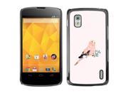 MOONCASE Hard Protective Printing Back Plate Case Cover for LG Google Nexus 4 No.5005361