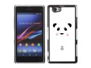 MOONCASE Hard Protective Printing Back Plate Case Cover for Sony Xperia Z1 Compact No.5005384