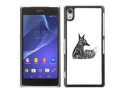 MOONCASE Hard Protective Printing Back Plate Case Cover for Sony Xperia Z2 No.5004993