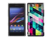 MOONCASE Hard Protective Printing Back Plate Case Cover for Sony Xperia Z1 Compact No.5001335