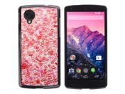MOONCASE Hard Protective Printing Back Plate Case Cover for LG Google Nexus 5 No.5001341
