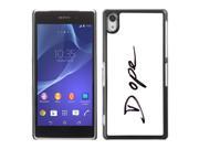 MOONCASE Hard Protective Printing Back Plate Case Cover for Sony Xperia Z2 No.5005459