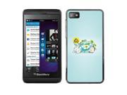 MOONCASE Hard Protective Printing Back Plate Case Cover for Blackberry Z10 No.5002170