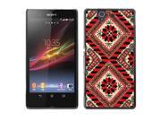 MOONCASE Hard Protective Printing Back Plate Case Cover for Sony Xperia Z L36H No.5003878
