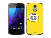 MOONCASE Hard Protective Printing Back Plate Case Cover for Samsung Google Galaxy Nexus Prime I9250 No.5005392