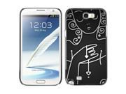 MOONCASE Hard Protective Printing Back Plate Case Cover for Samsung Galaxy Note 2 N7100 No.5002555