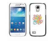 MOONCASE Hard Protective Printing Back Plate Case Cover for Samsung Galaxy S4 Mini I9190 No.5004635