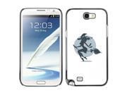 MOONCASE Hard Protective Printing Back Plate Case Cover for Samsung Galaxy Note 2 N7100 No.3009978
