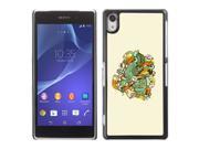 MOONCASE Hard Protective Printing Back Plate Case Cover for Sony Xperia Z2 No.3008294