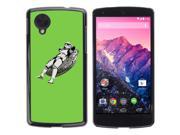 MOONCASE Hard Protective Printing Back Plate Case Cover for LG Google Nexus 5 No.3008466