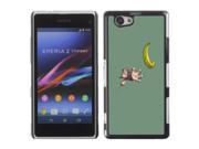 MOONCASE Hard Protective Printing Back Plate Case Cover for Sony Xperia Z1 Compact No.3008175