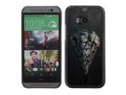 MOONCASE Hard Protective Printing Back Plate Case Cover for HTC One M8 No.0007181