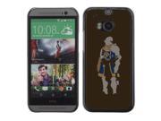 MOONCASE Hard Protective Printing Back Plate Case Cover for HTC One M8 No.0007679