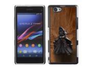 MOONCASE Hard Protective Printing Back Plate Case Cover for Sony Xperia Z1 Compact No.3009083