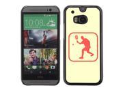 MOONCASE Hard Protective Printing Back Plate Case Cover for HTC One M8 No.3009494